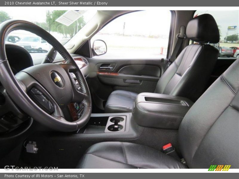 Sheer Silver Metallic / Ebony 2010 Chevrolet Avalanche LT