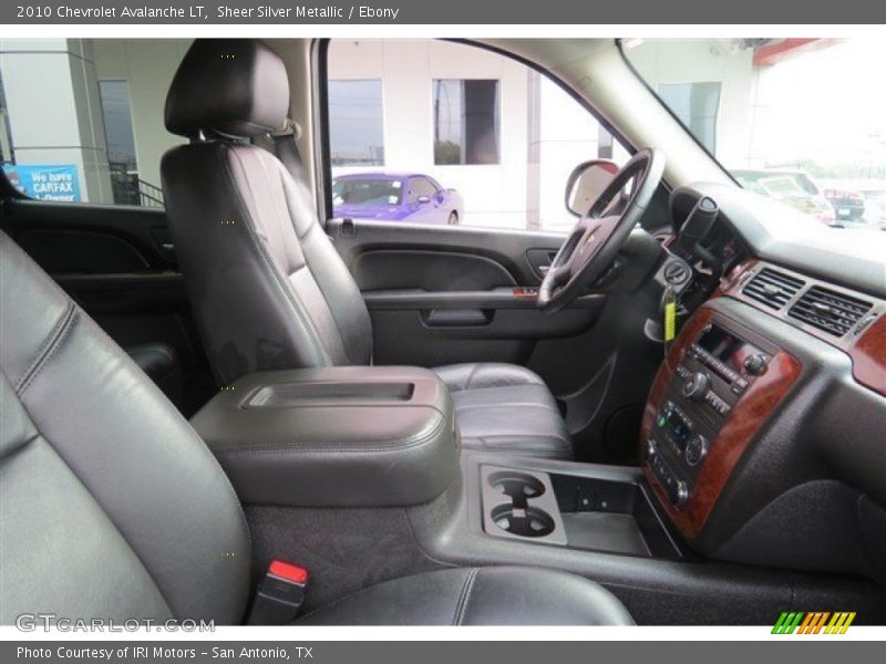 Sheer Silver Metallic / Ebony 2010 Chevrolet Avalanche LT