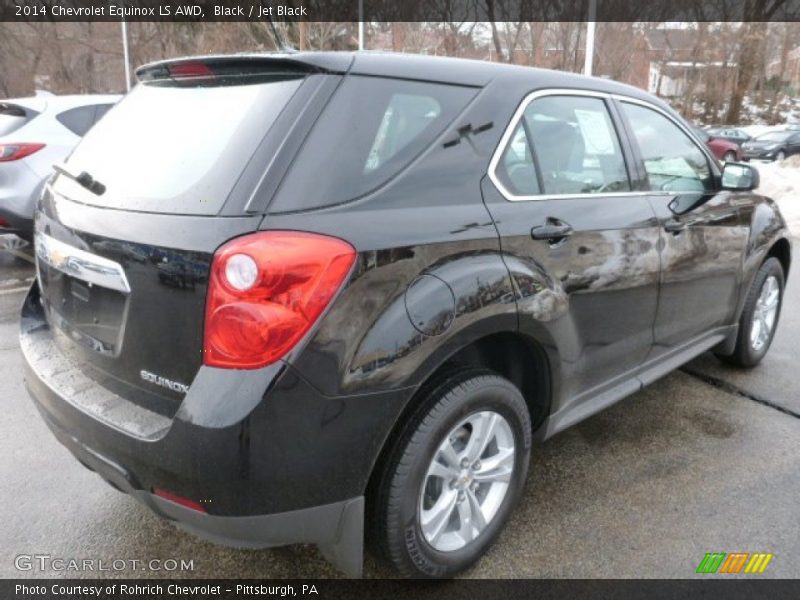 Black / Jet Black 2014 Chevrolet Equinox LS AWD