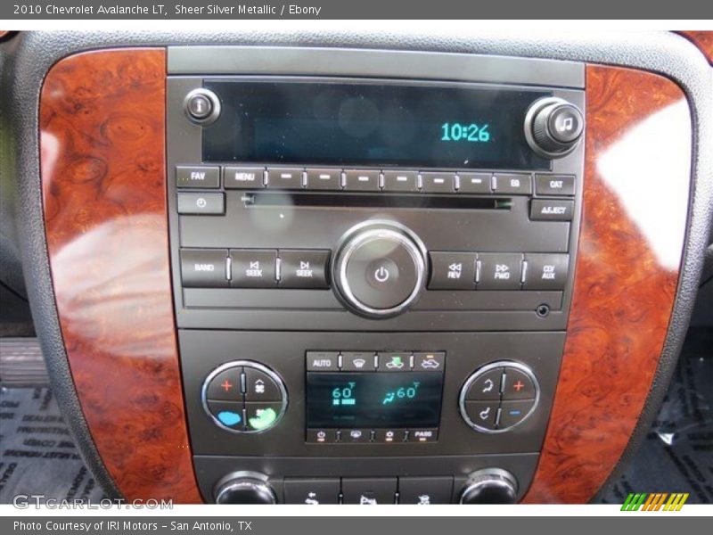 Sheer Silver Metallic / Ebony 2010 Chevrolet Avalanche LT