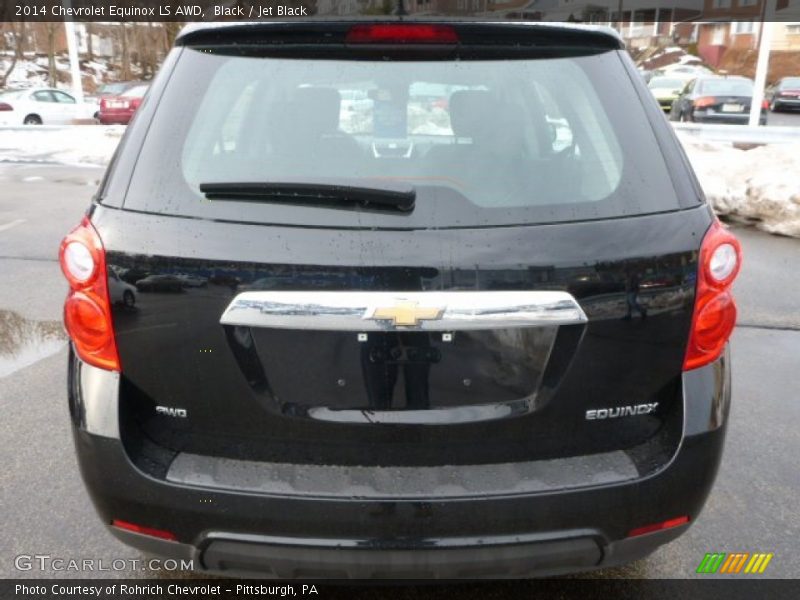 Black / Jet Black 2014 Chevrolet Equinox LS AWD