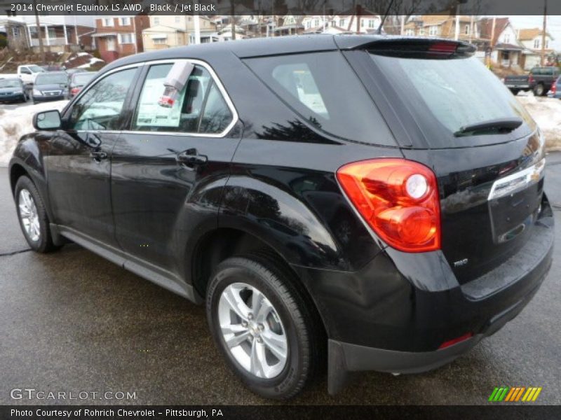 Black / Jet Black 2014 Chevrolet Equinox LS AWD