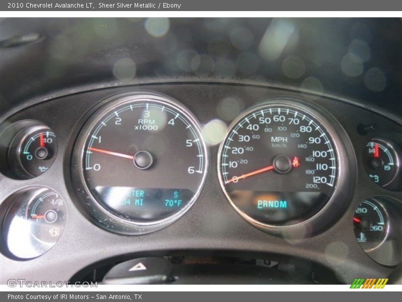 Sheer Silver Metallic / Ebony 2010 Chevrolet Avalanche LT