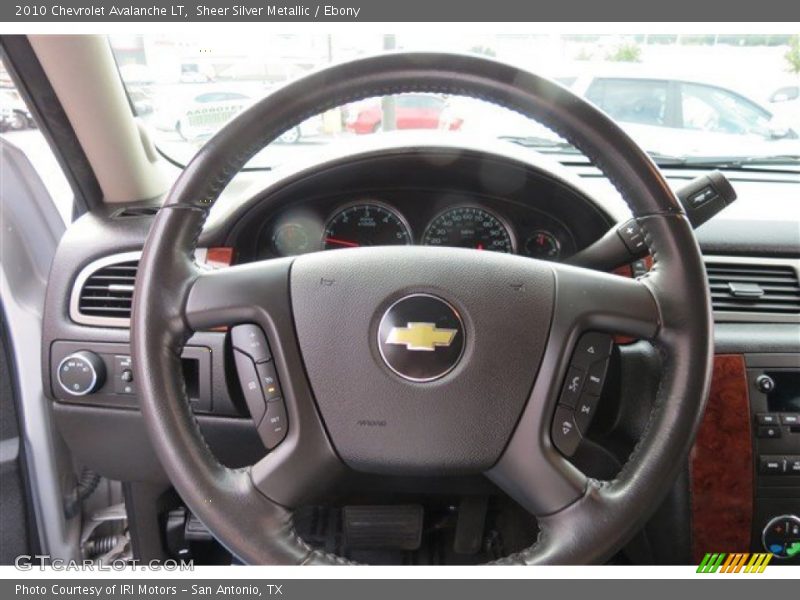 Sheer Silver Metallic / Ebony 2010 Chevrolet Avalanche LT