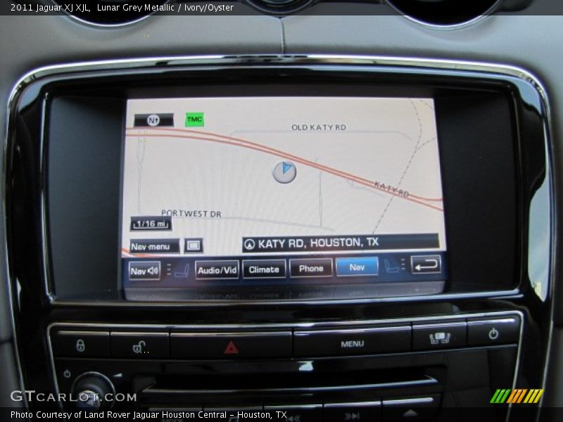 Lunar Grey Metallic / Ivory/Oyster 2011 Jaguar XJ XJL