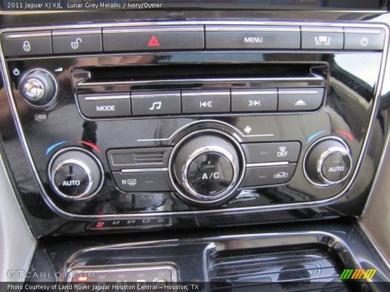 Lunar Grey Metallic / Ivory/Oyster 2011 Jaguar XJ XJL
