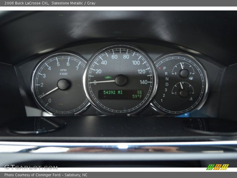 Slatestone Metallic / Gray 2006 Buick LaCrosse CXL