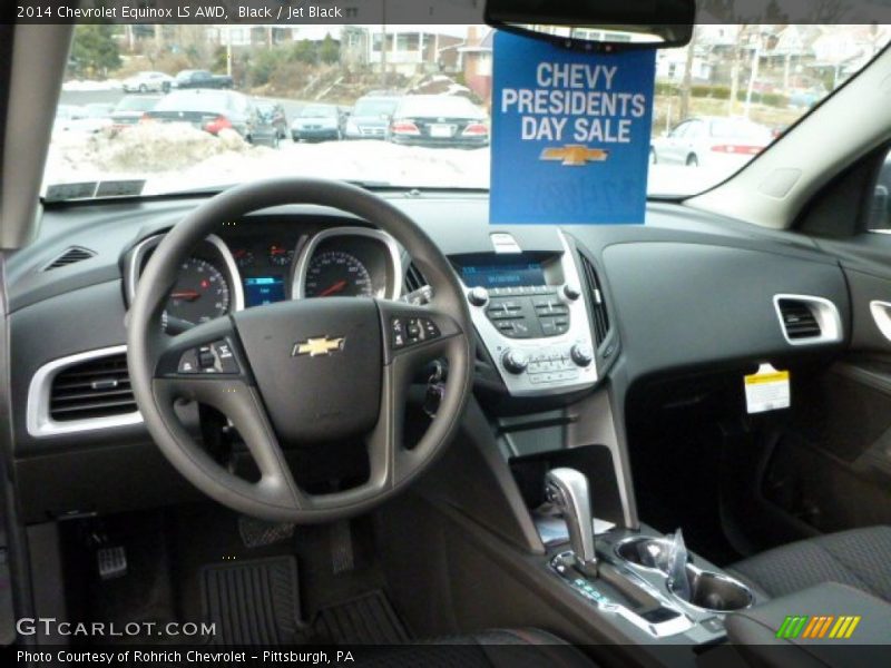 Black / Jet Black 2014 Chevrolet Equinox LS AWD