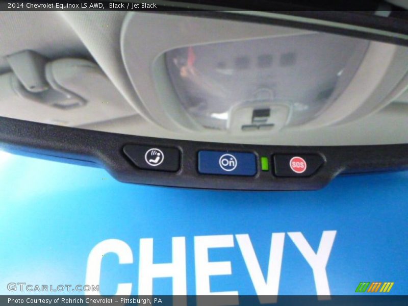 Black / Jet Black 2014 Chevrolet Equinox LS AWD