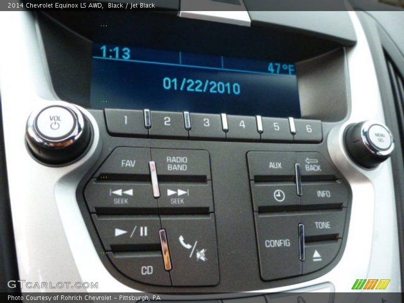 Black / Jet Black 2014 Chevrolet Equinox LS AWD