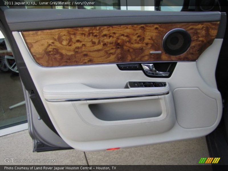 Lunar Grey Metallic / Ivory/Oyster 2011 Jaguar XJ XJL