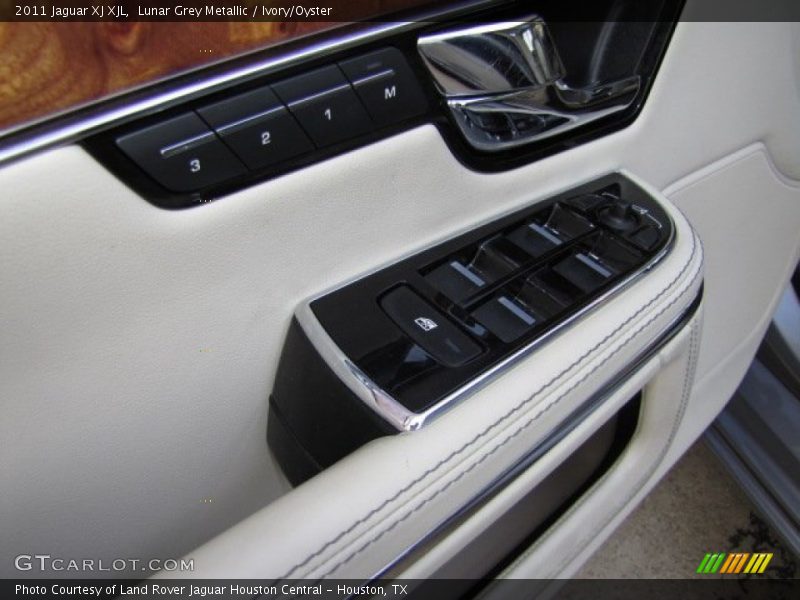 Lunar Grey Metallic / Ivory/Oyster 2011 Jaguar XJ XJL