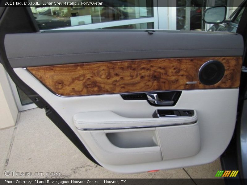 Lunar Grey Metallic / Ivory/Oyster 2011 Jaguar XJ XJL