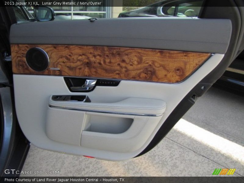 Lunar Grey Metallic / Ivory/Oyster 2011 Jaguar XJ XJL