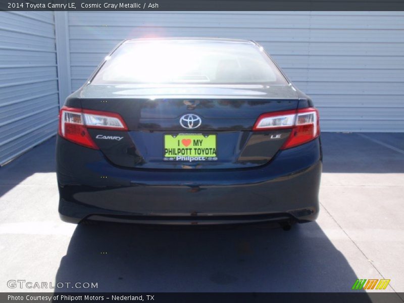 Cosmic Gray Metallic / Ash 2014 Toyota Camry LE