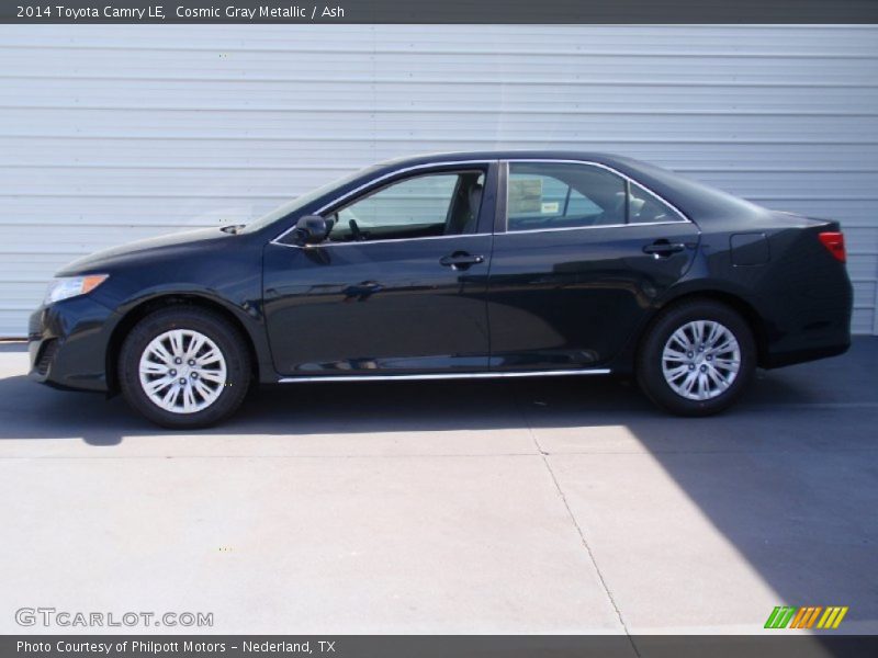 Cosmic Gray Metallic / Ash 2014 Toyota Camry LE