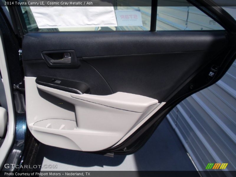Cosmic Gray Metallic / Ash 2014 Toyota Camry LE