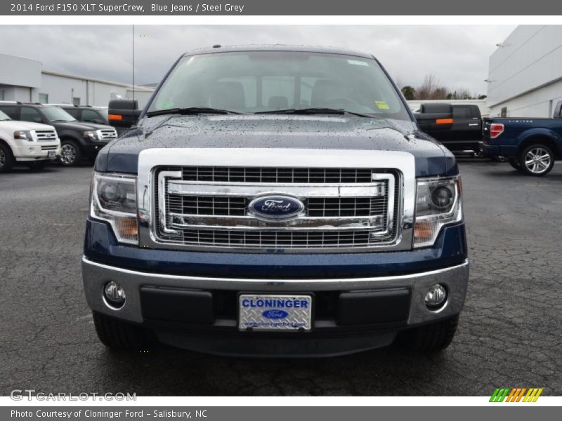 Blue Jeans / Steel Grey 2014 Ford F150 XLT SuperCrew