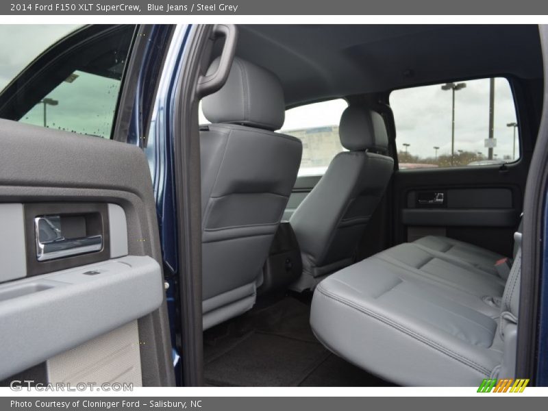 Blue Jeans / Steel Grey 2014 Ford F150 XLT SuperCrew
