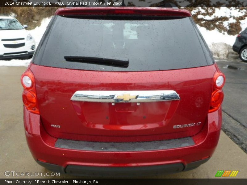 Crystal Red Tintcoat / Jet Black 2014 Chevrolet Equinox LT AWD
