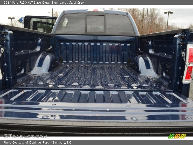 Blue Jeans / Steel Grey 2014 Ford F150 XLT SuperCrew