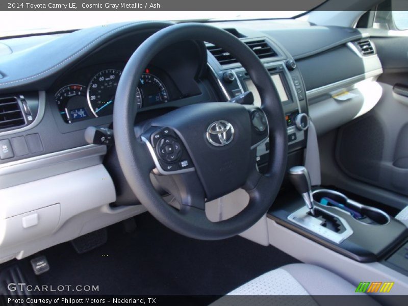 Cosmic Gray Metallic / Ash 2014 Toyota Camry LE