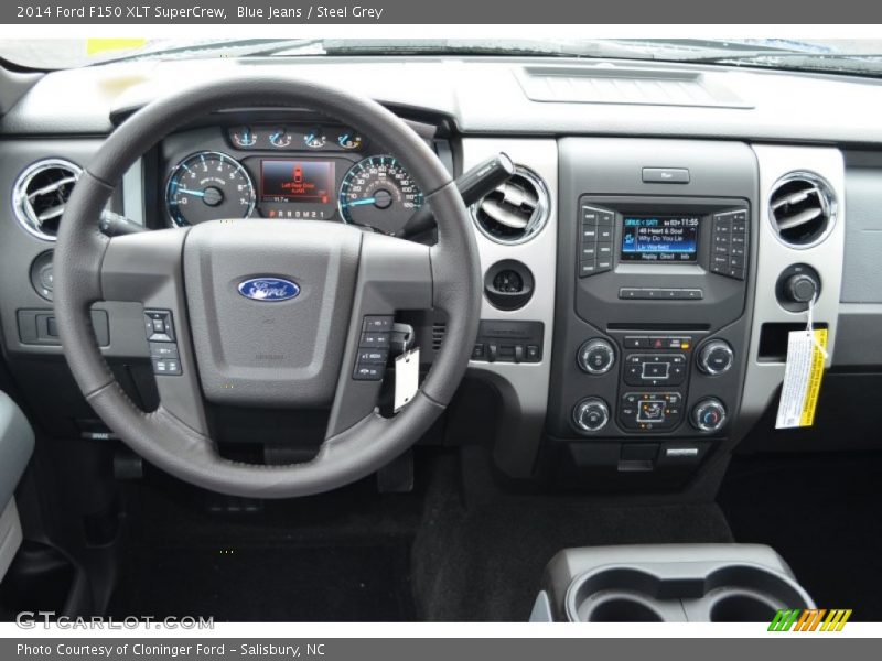 Blue Jeans / Steel Grey 2014 Ford F150 XLT SuperCrew
