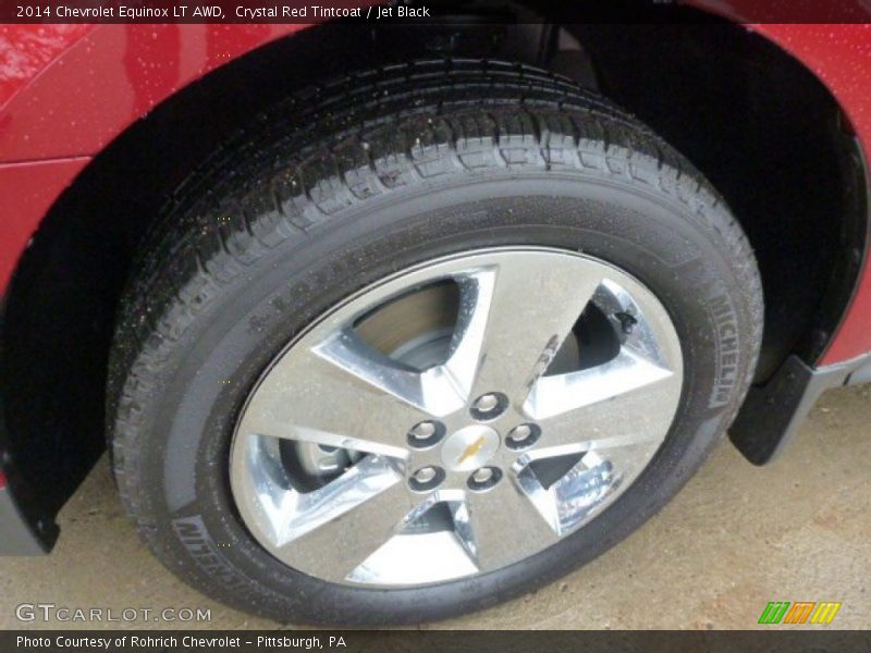 Crystal Red Tintcoat / Jet Black 2014 Chevrolet Equinox LT AWD