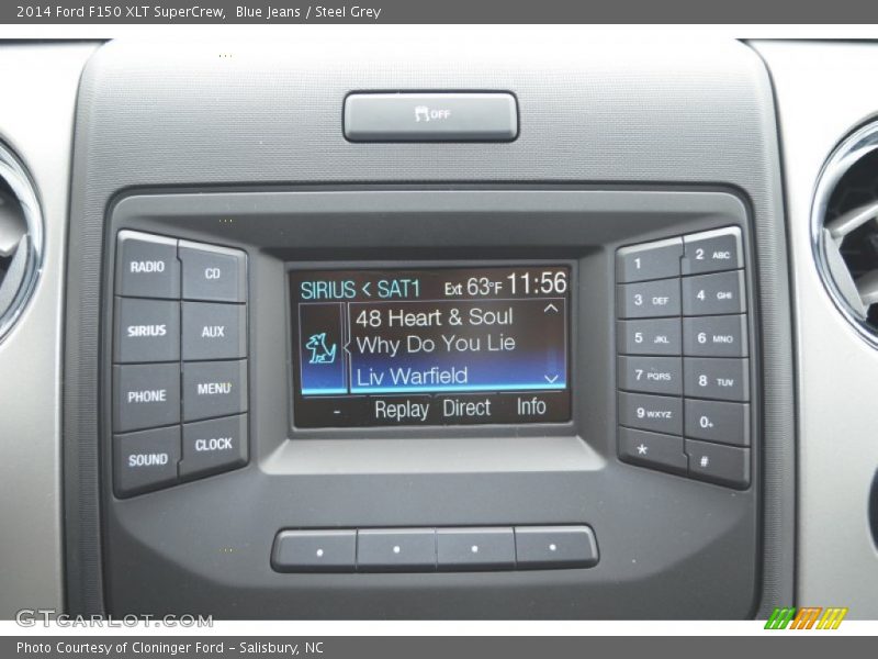 Blue Jeans / Steel Grey 2014 Ford F150 XLT SuperCrew