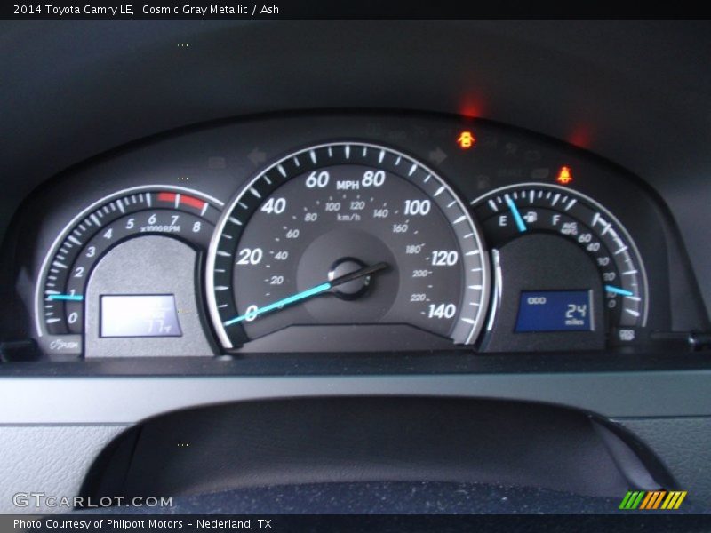 Cosmic Gray Metallic / Ash 2014 Toyota Camry LE