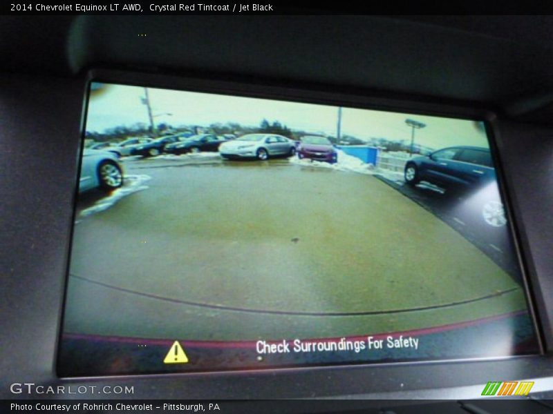 Crystal Red Tintcoat / Jet Black 2014 Chevrolet Equinox LT AWD