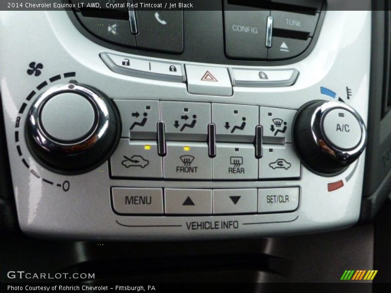 Crystal Red Tintcoat / Jet Black 2014 Chevrolet Equinox LT AWD