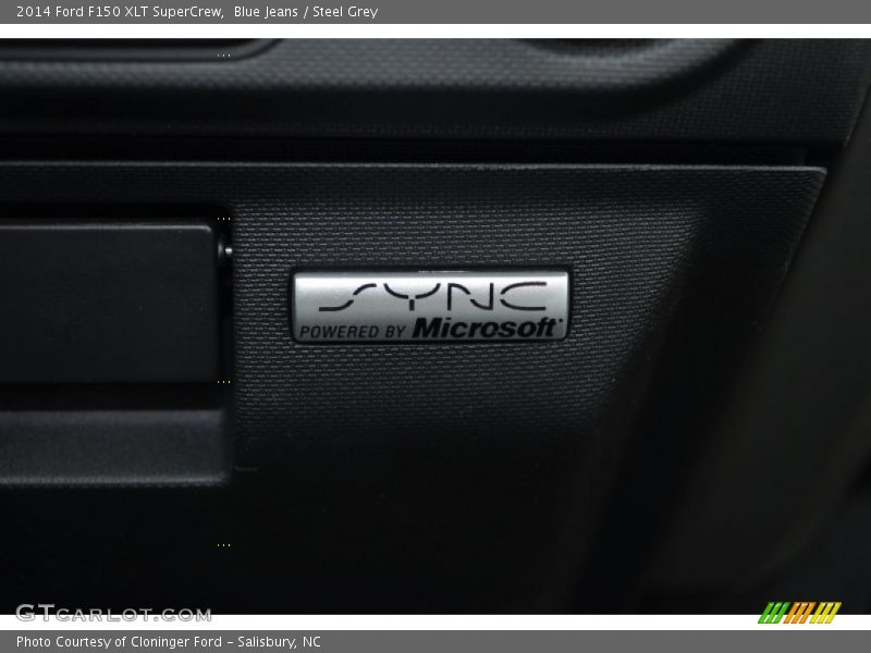 Blue Jeans / Steel Grey 2014 Ford F150 XLT SuperCrew