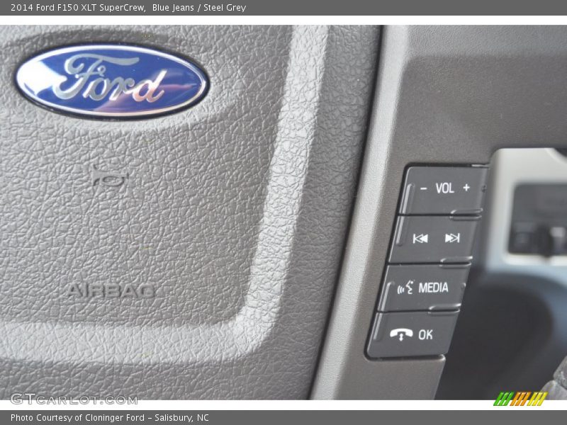Blue Jeans / Steel Grey 2014 Ford F150 XLT SuperCrew