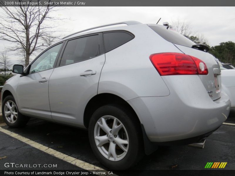 Silver Ice Metallic / Gray 2008 Nissan Rogue S