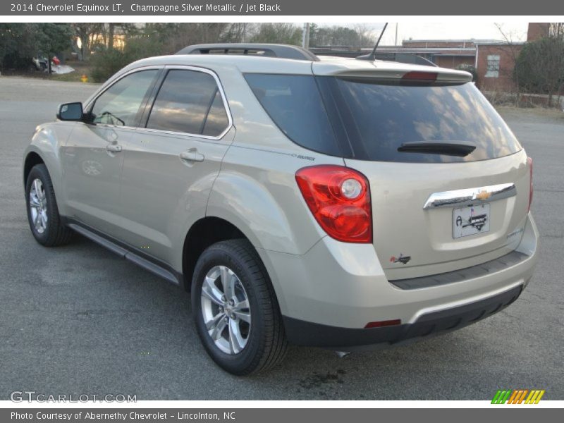 Champagne Silver Metallic / Jet Black 2014 Chevrolet Equinox LT