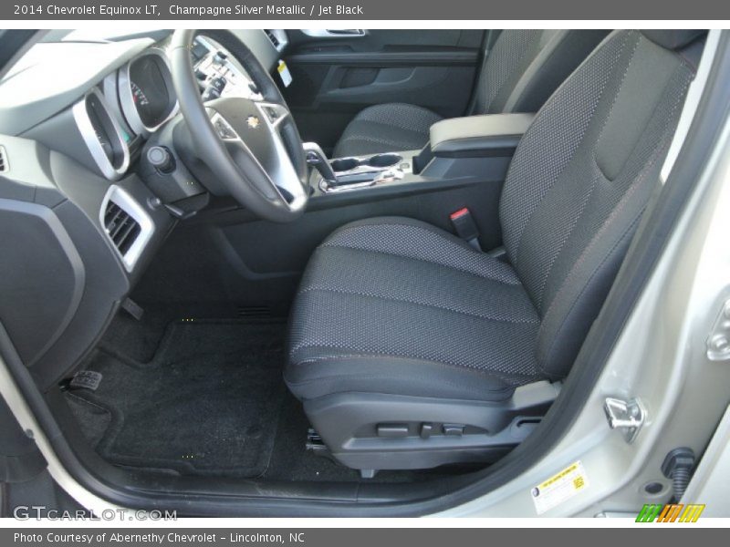 Champagne Silver Metallic / Jet Black 2014 Chevrolet Equinox LT
