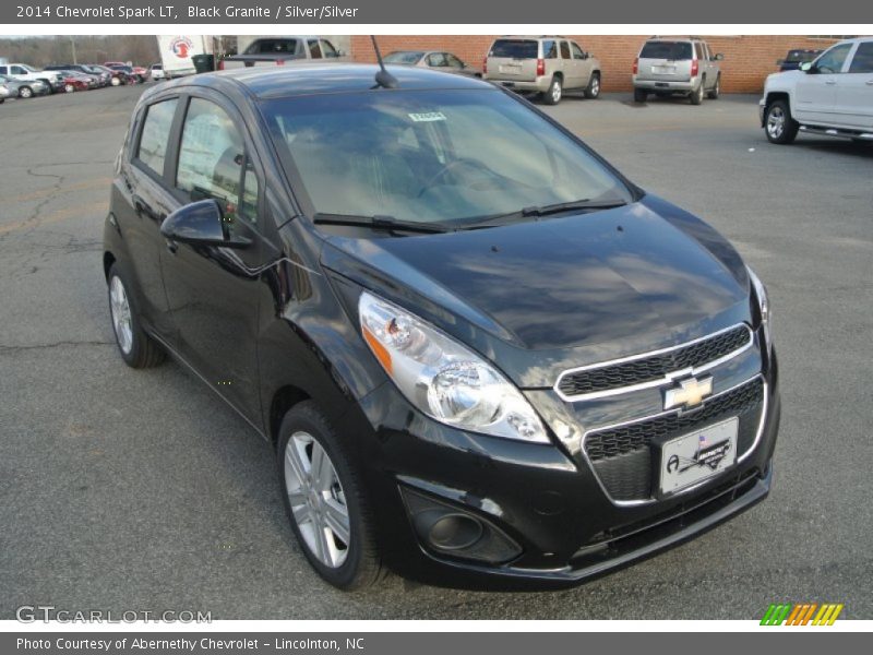 Black Granite / Silver/Silver 2014 Chevrolet Spark LT