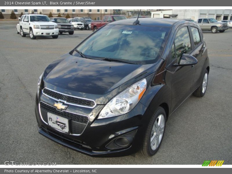 Black Granite / Silver/Silver 2014 Chevrolet Spark LT