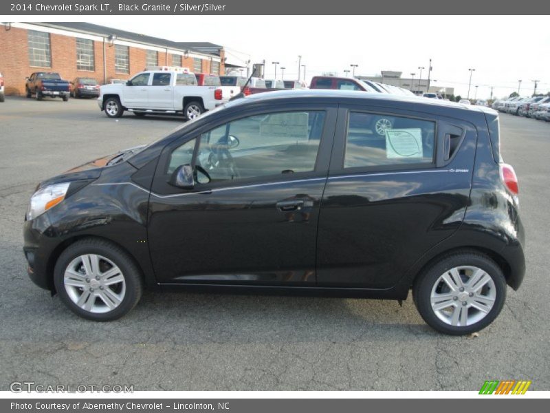 Black Granite / Silver/Silver 2014 Chevrolet Spark LT