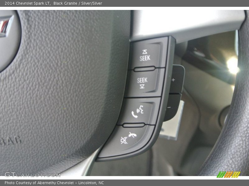 Black Granite / Silver/Silver 2014 Chevrolet Spark LT