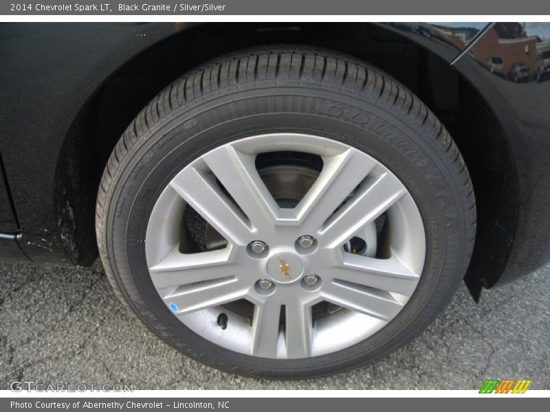 Black Granite / Silver/Silver 2014 Chevrolet Spark LT