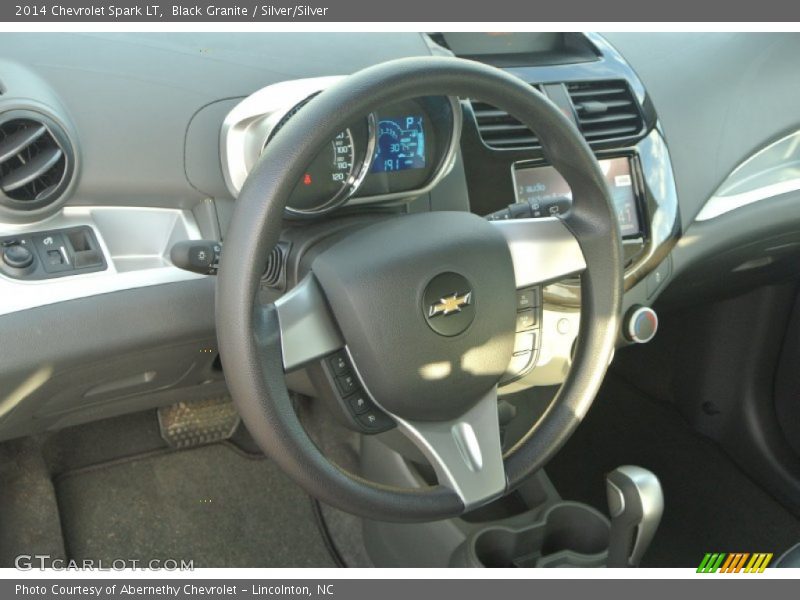 Black Granite / Silver/Silver 2014 Chevrolet Spark LT