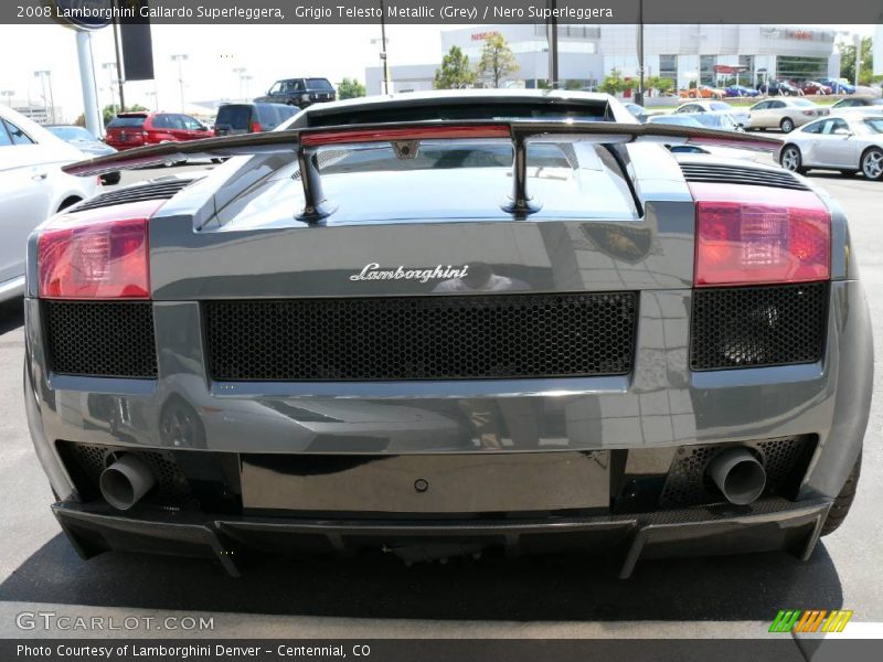 Grigio Telesto Metallic (Grey) / Nero Superleggera 2008 Lamborghini Gallardo Superleggera