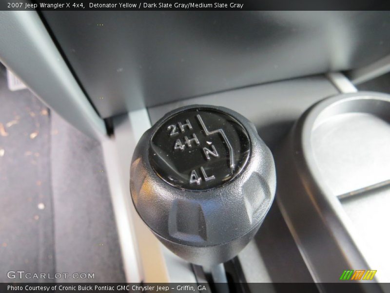 Detonator Yellow / Dark Slate Gray/Medium Slate Gray 2007 Jeep Wrangler X 4x4