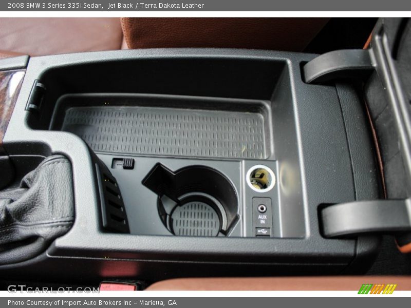 Jet Black / Terra Dakota Leather 2008 BMW 3 Series 335i Sedan
