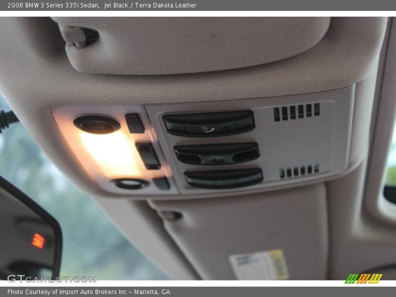 Jet Black / Terra Dakota Leather 2008 BMW 3 Series 335i Sedan