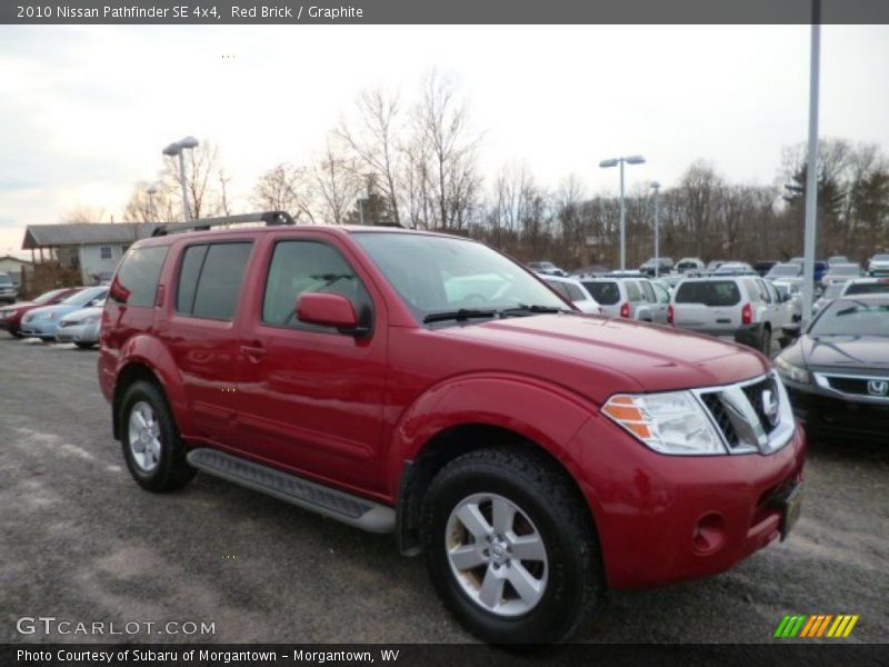 Red Brick / Graphite 2010 Nissan Pathfinder SE 4x4
