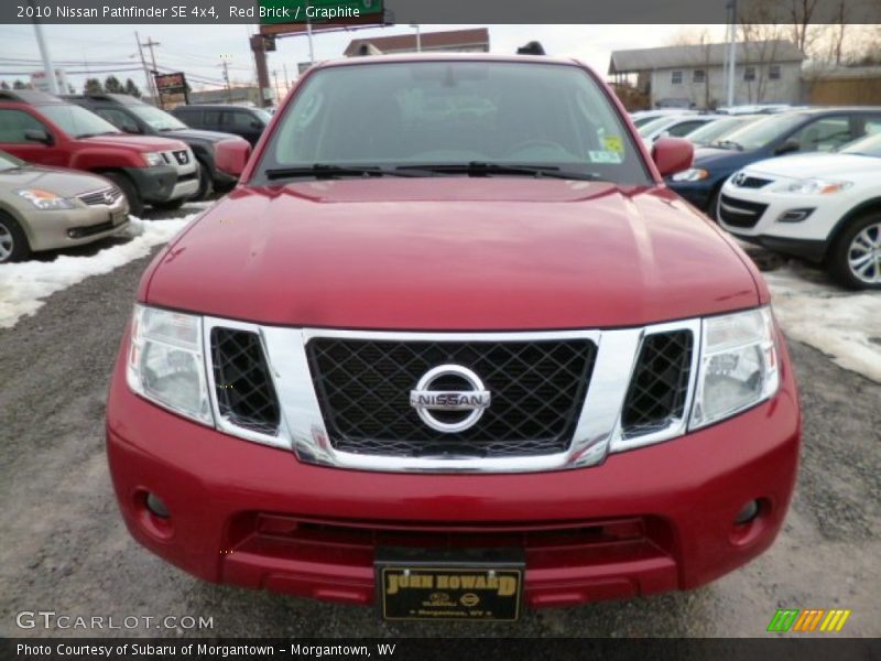 Red Brick / Graphite 2010 Nissan Pathfinder SE 4x4