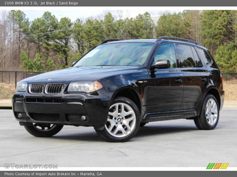 Front 3/4 View of 2006 X3 3.0i